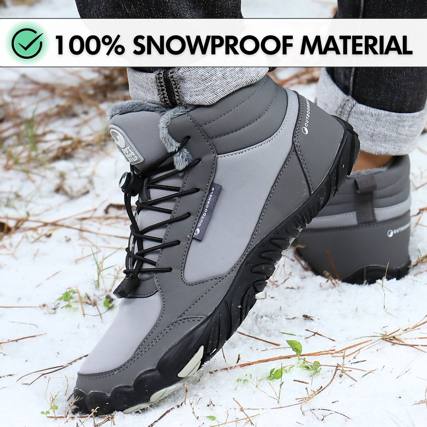 Winter Prime - Waterproof Barefoot Shoes