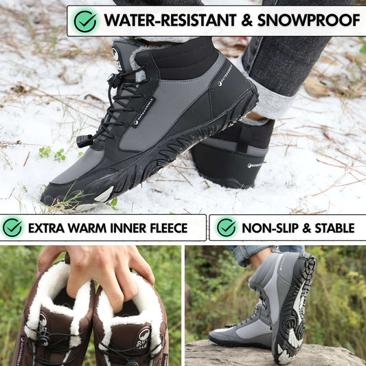 Winter Prime - Waterproof Barefoot Shoes