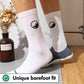High Barefoot Sports Socks - White
