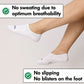 Invisible Barefoot Socks - White