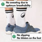 Mid-Cut Retro Barefoot Socks - White