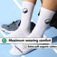 High Barefoot Sports Socks - White