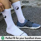 High Barefoot Sports Socks - White