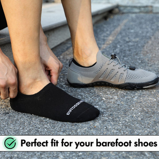 Invisible Barefoot Socks - Black