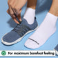 Sneaker Barefoot Socks - White