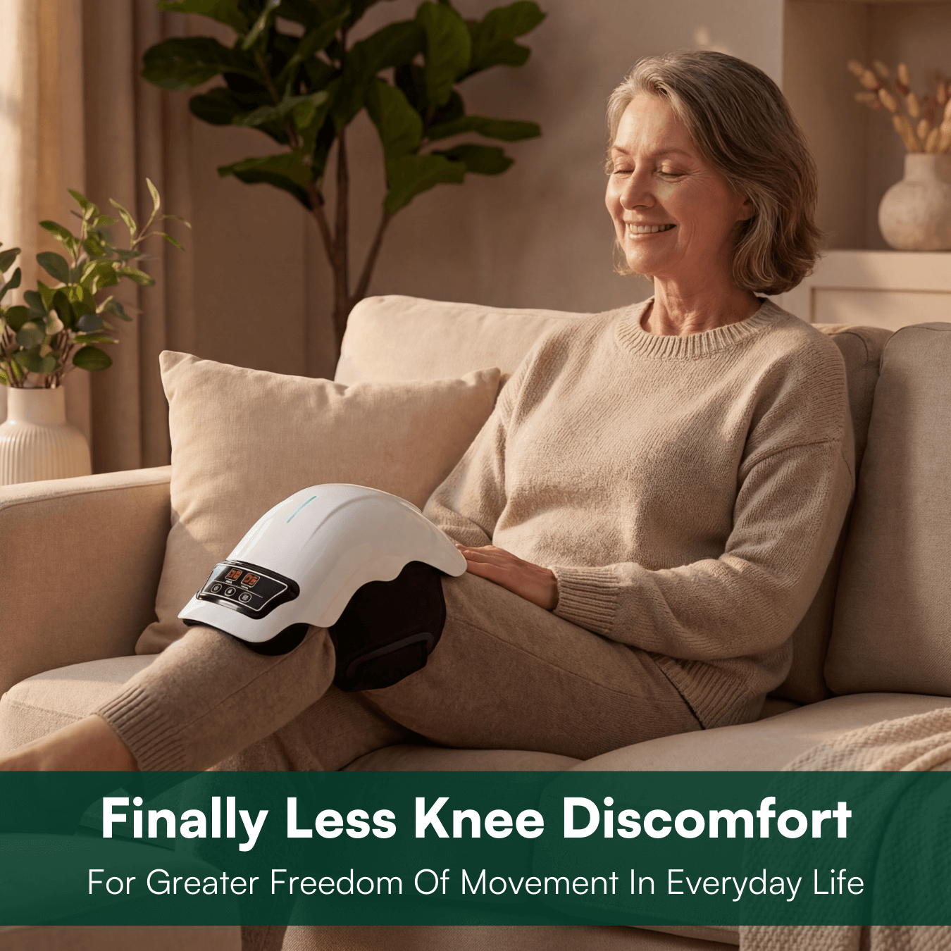 VIBRATHERM Knee Massager