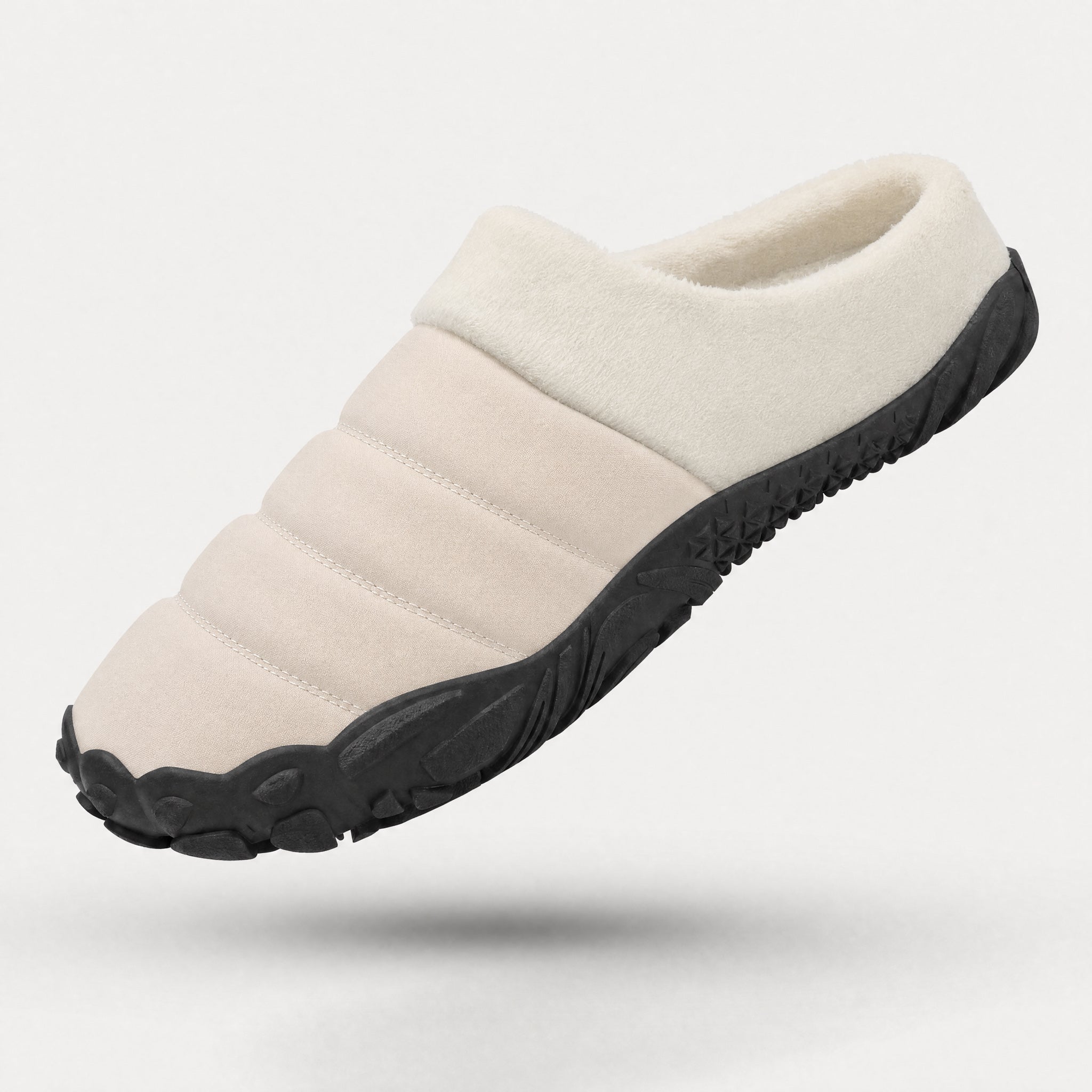 Cosy Max Slippers in beige, product shot