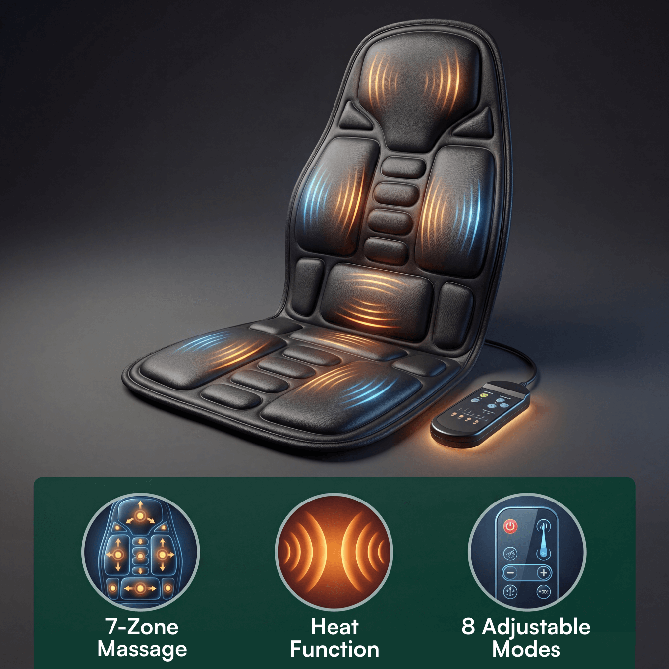 VitaComfort Massage Seat Cover