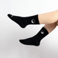 High Barefoot Sports Socks - Black